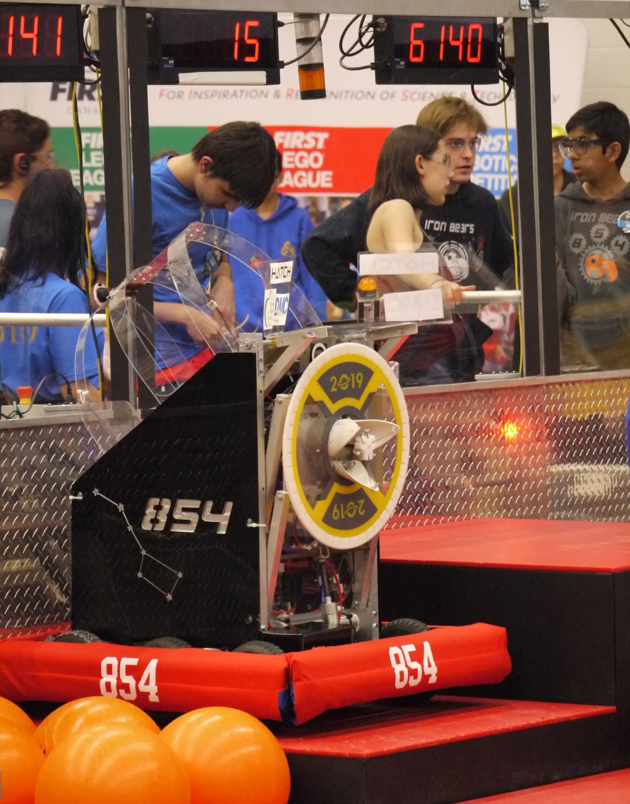 Team 854 robot from 2019